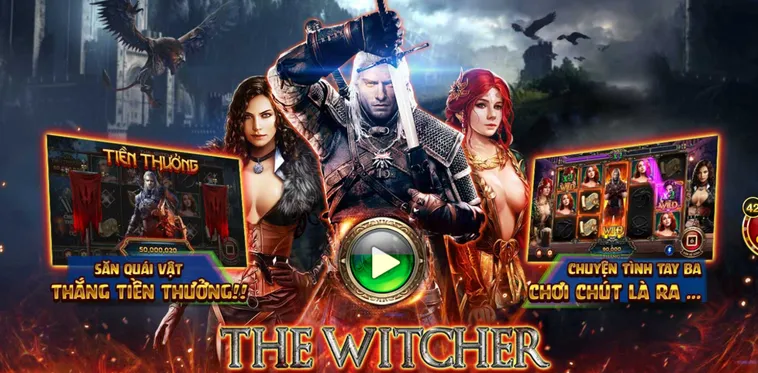 Khám Phá Sức Mạnh Săn Thú Trong Nổ Hũ Witcher Wild Hunt Tại Go88