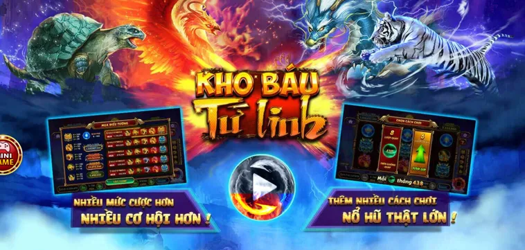 Trải Nghiệm Nổ Hũ Kho Báu Tứ Linh Tại Go88 Săn Thưởng Huyền Thoại Khủng