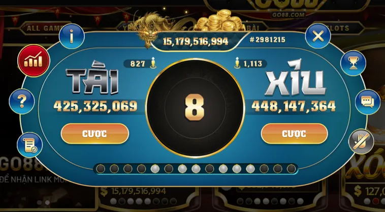 Trải Nghiệm Đỉnh Cao Cùng Siêu Phẩm Casino Tài Xỉu Tại Go88 Ngay Hôm Nay