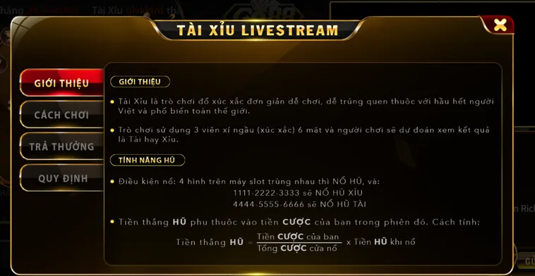 Tài Xỉu Livestream Tại Go88 Sảnh Chơi Đẳng Cấp Với Tỷ Lệ Thắng Cực Khủng